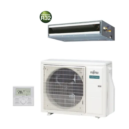 Climatizzatore Canalizzato ECO Fujitsu ARXG18KLLAP_AOEG18KATA_FILOCOMANDO UTY-RLRY