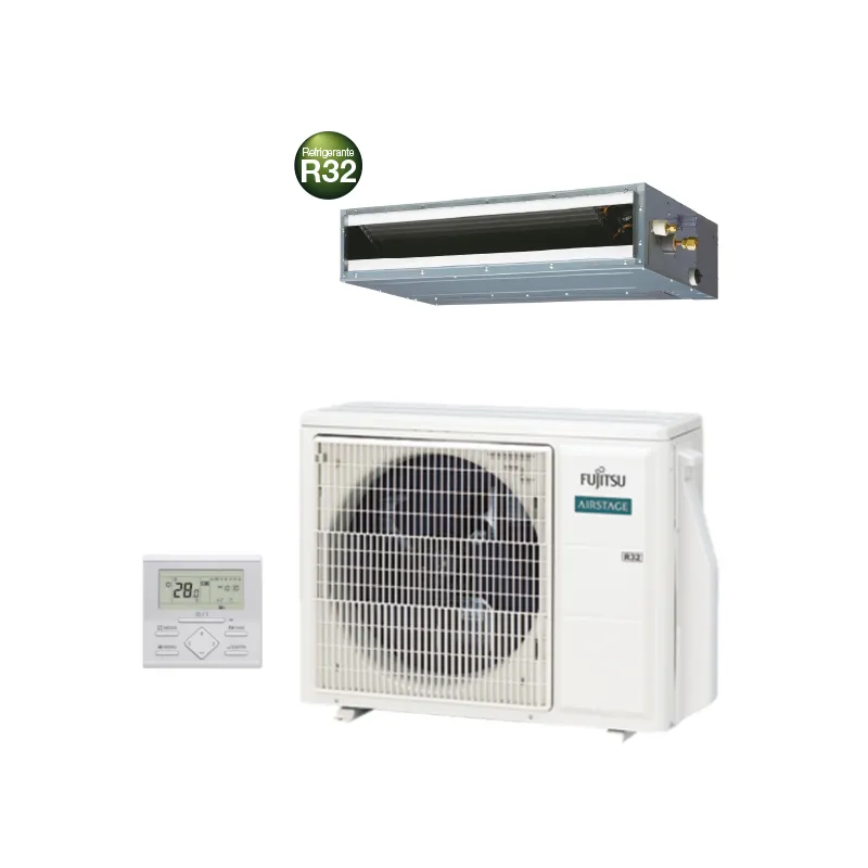Climatizzatore Canalizzato ECO Fujitsu ARXG09KLLAP_AOEG09KATA_FILOCOMANDO UTY-RLRY
