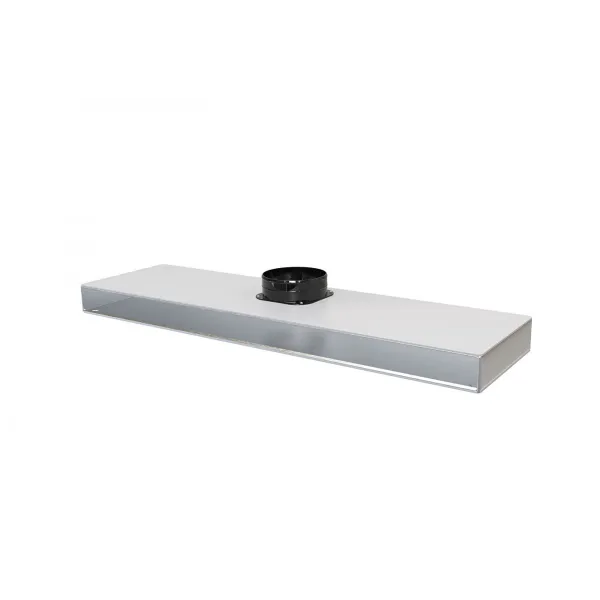Plenum per Diffusore Lineare 1 Feritoia da 1500 mm con 3 Attacchi