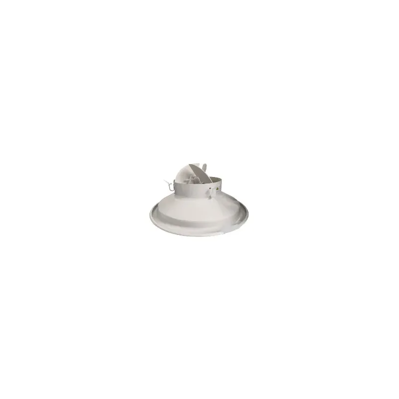 Diffusore circolare in alluminio a coni Regolabili con serranda d.250