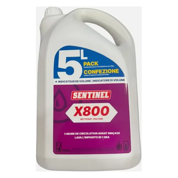 Sentinel X800 Pulitore Ultra 5 Lt