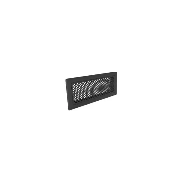 CLIM-GRIGLIA RETT. IN PLASTICA FORELLINATA - BLACK