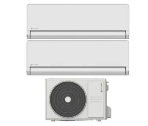 Climatizzatore Clivet Dual Split 18000 Esterna + 1 Split da 9000 + 1 Split da 12 000Btu Serie Schiara2 A+++